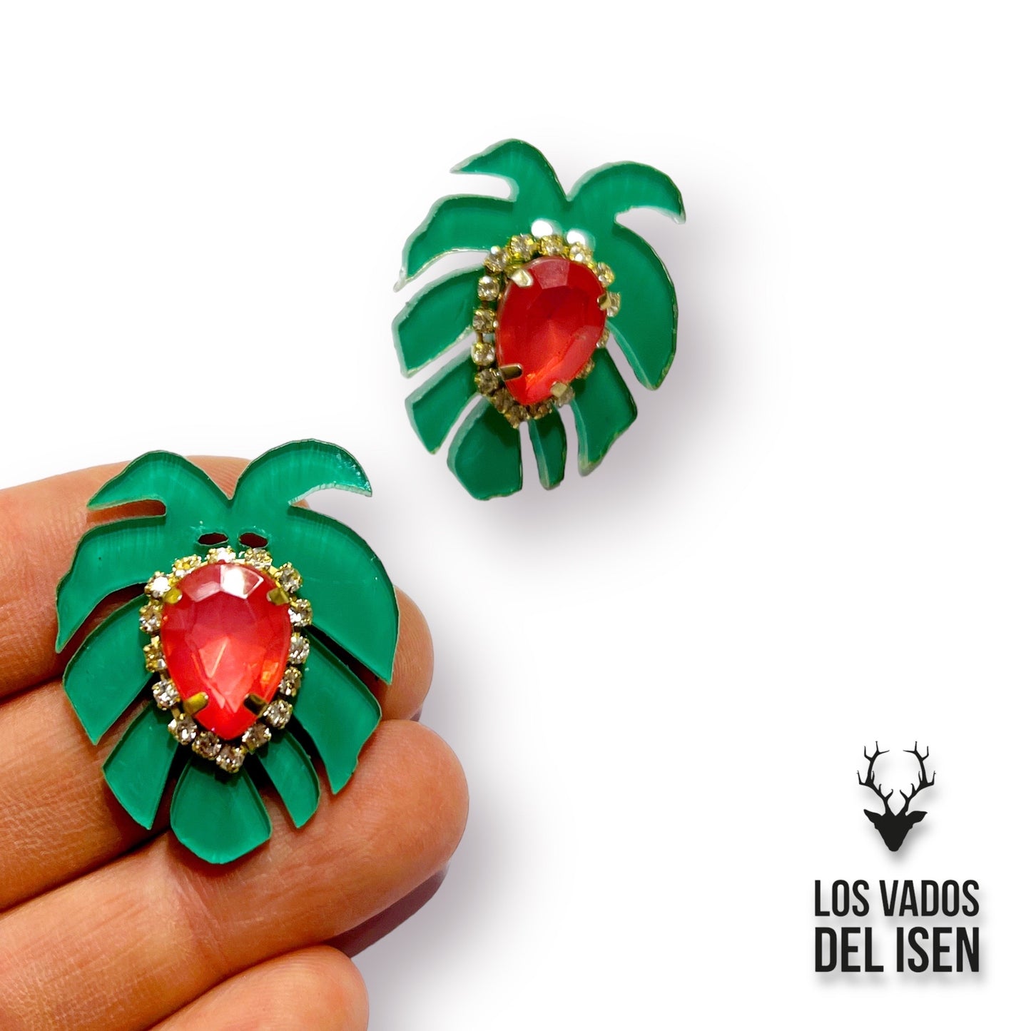 Pendientes de bisutería artesanal. Tienda de complementos, pendientes artesanales de diseño original