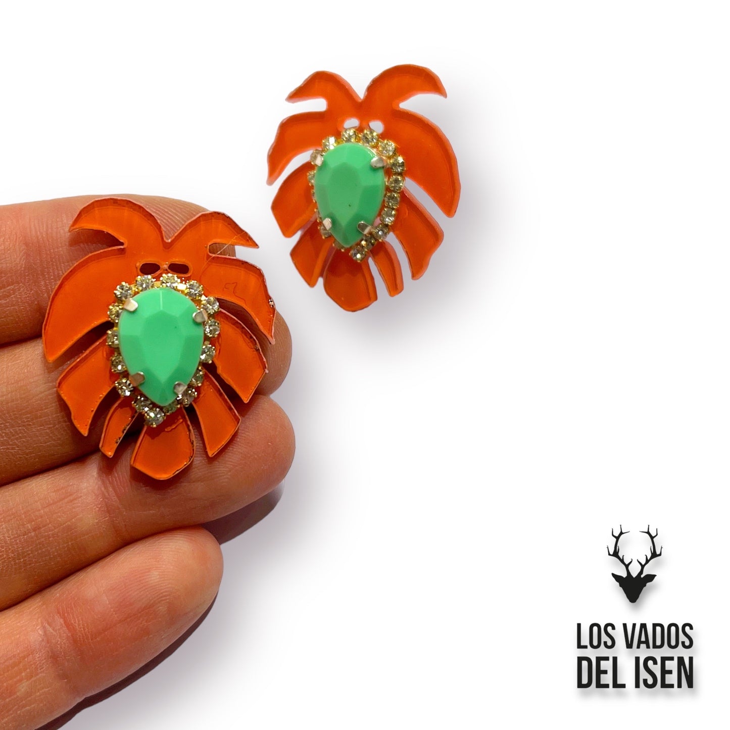 Pendientes de bisutería artesanal. Tienda de complementos, pendientes artesanales de diseño original